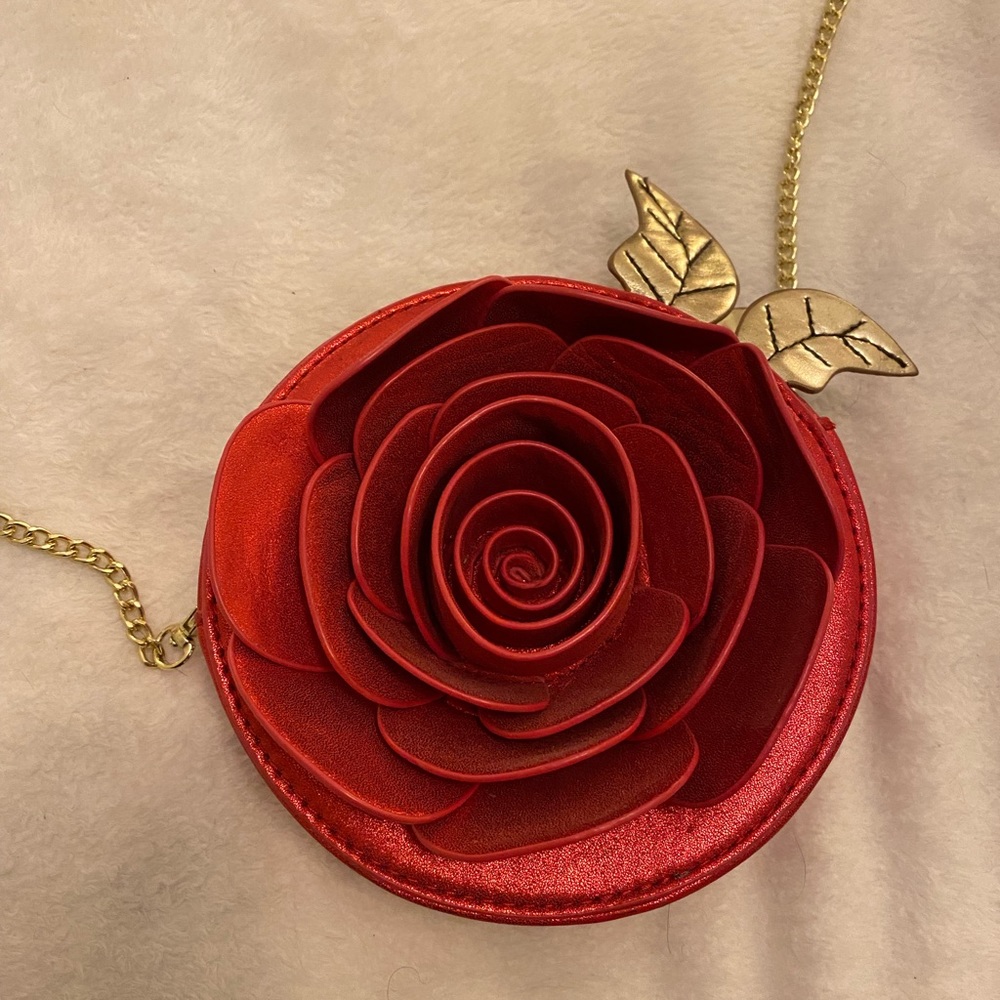 Danielle Nicole Disney  Beauty and the Beast Rose Crossbody